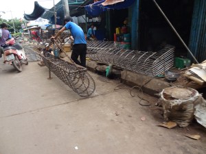 Industry in the streets of Cho An Thoi